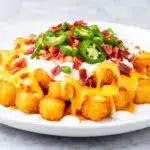 Game Day Loaded Tater Tot Nachos - featured image