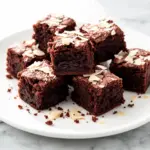gluten-free almond flour fudgy brownie bites - featured image
