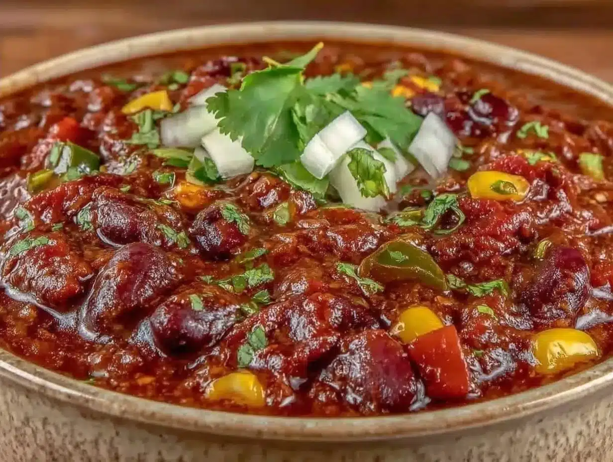 Healthy Vegetarian Chili: Best Budget Meal-Prep 4 healthy vegetarian chili preparation steps