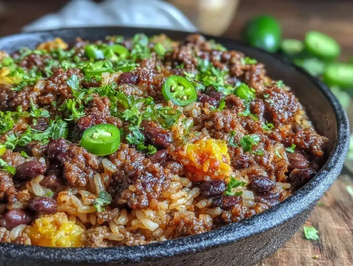 High Protein Ground Beef Skillet: Easy Meal Prep 4 high protein ground beef skillet preparation steps