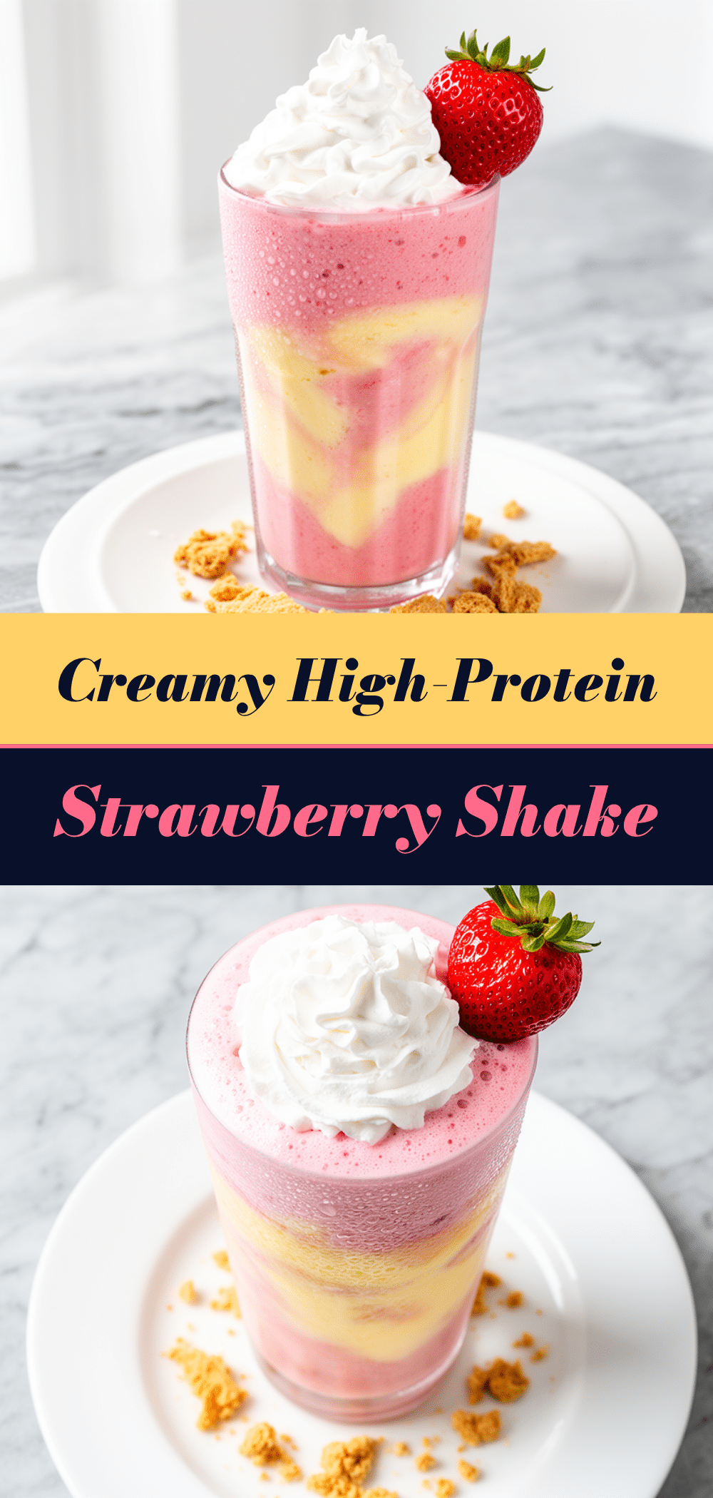 High-Protein Strawberry Cheesecake Shake: 5-Min Post-Workout Smoothie 5 high-protein strawberry cheesecake shake recipe