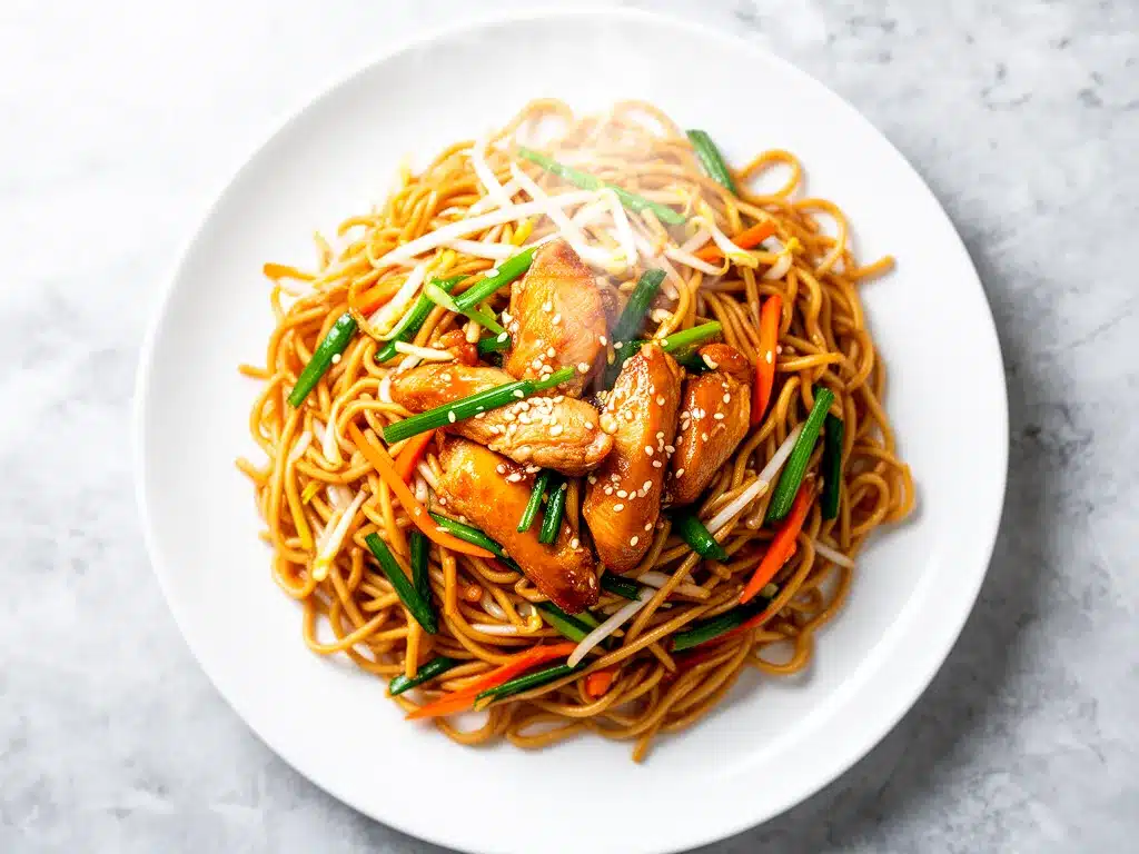 Homemade Chicken Chow Mein: Easy Better Than Takeout 4 Homemade Chicken Chow Mein preparation steps