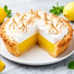 homemade lemon meringue pie - featured image