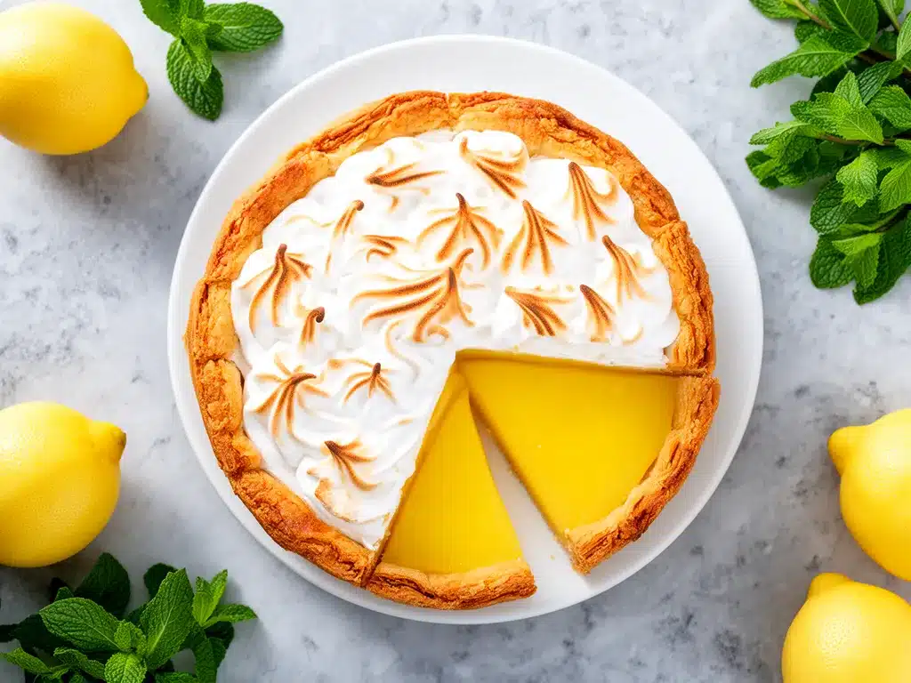 Homemade Lemon Meringue Pie: 5 Easy Easter Desserts 4 homemade lemon meringue pie preparation steps