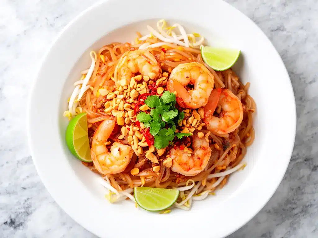 Homemade Shrimp Pad Thai: Easy 20-Minute Recipe 4 homemade shrimp pad thai preparation steps