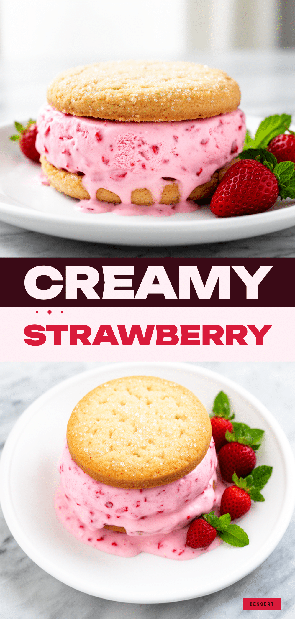 Homemade Strawberry Ice Cream Sandwiches: 5-Min Best Recipe 5 homemade strawberry ice cream sandwiches recipe