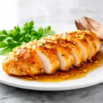 honey garlic butter chicken - featured image