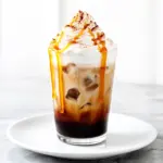 iced cinnamon dolce latte - featured image