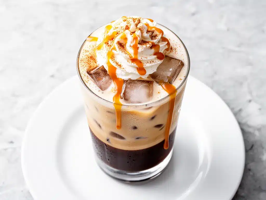 Iced Cinnamon Dolce Latte: Easy Homemade Starbucks Copycat 4 iced cinnamon dolce latte preparation steps