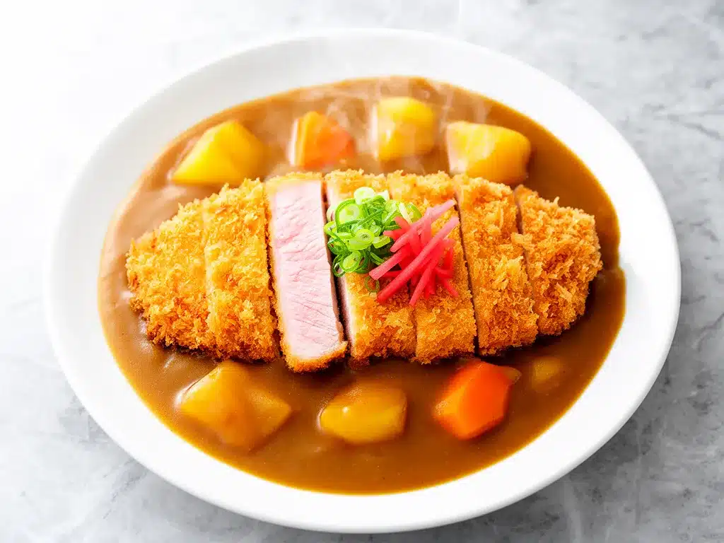 Japanese Katsu Curry with Crispy Pork: Easy Recipe 4 Japanese Katsu Curry preparation steps