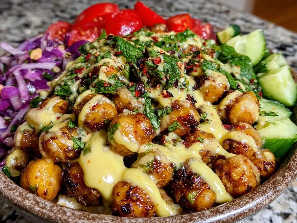 Mediterranean Chickpea Bowl: Easy Meal Prep for Budget Families 4 Mediterranean Chickpea Bowl preparation steps