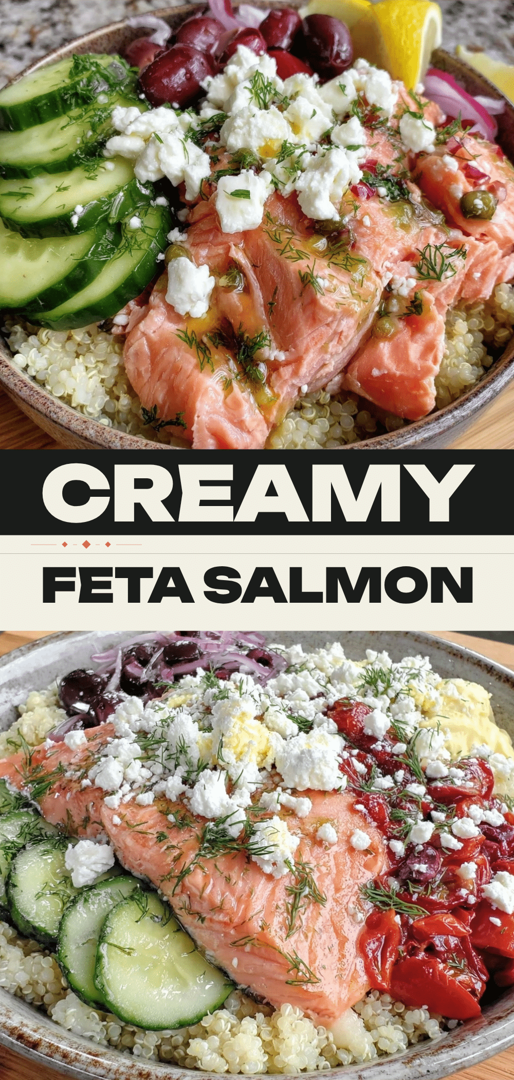 Mediterranean Salmon Bowl: 5-Ingredient Family Meal 5 Mediterranean Salmon Bowl recipe