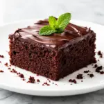 moist chocolate sheet cake - featured image