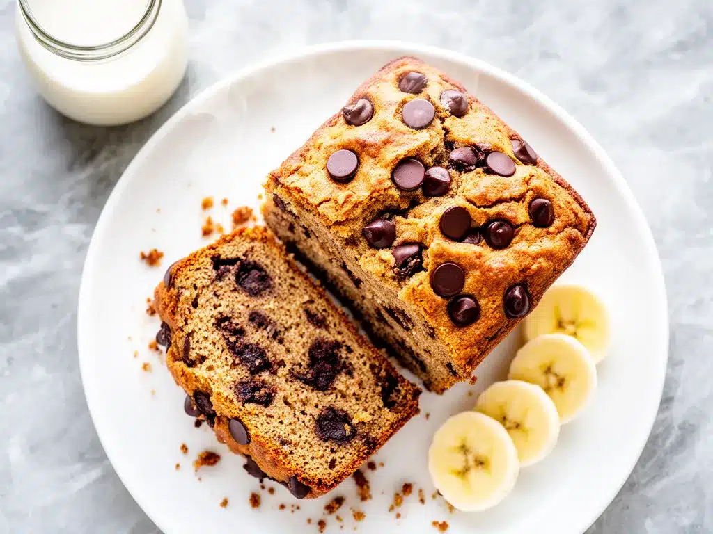 Moist Vegan Chocolate Chip Banana Bread: Best Easy Recipe 4 moist vegan chocolate chip banana bread preparation steps