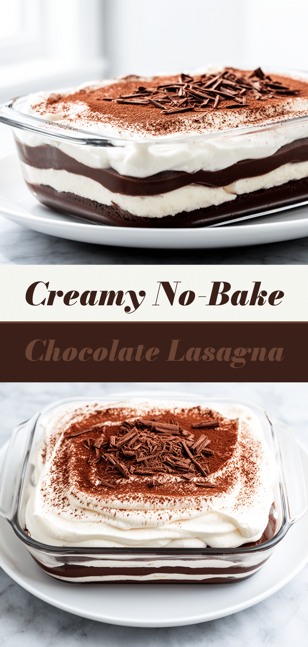 No-Bake Chocolate Lasagna: 5-Ingredient Dessert 5 no-bake chocolate lasagna recipe