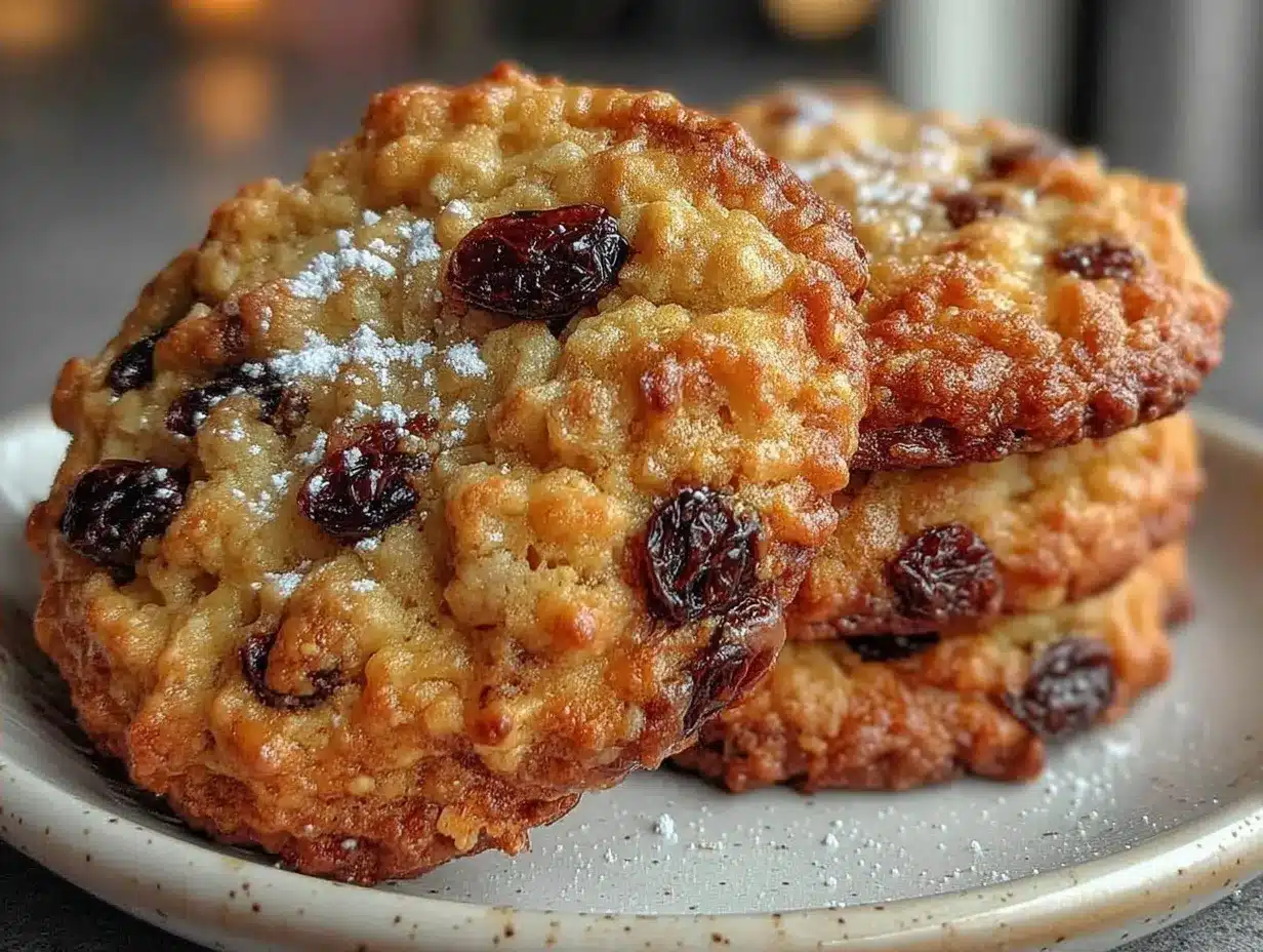 Oatmeal Raisin Cookies with Brown Sugar and Cinnamon: Easy Budget Recipe 4 oatmeal raisin cookies preparation steps