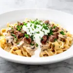 one-pot beef stroganoff - featured image