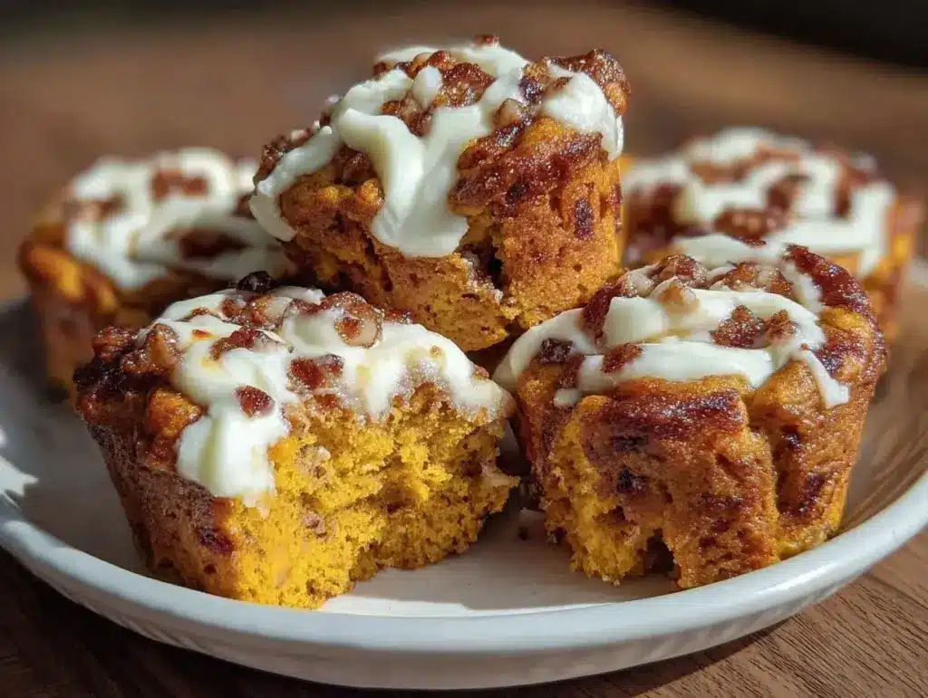 pumpkin breakfast muffins - featured image
