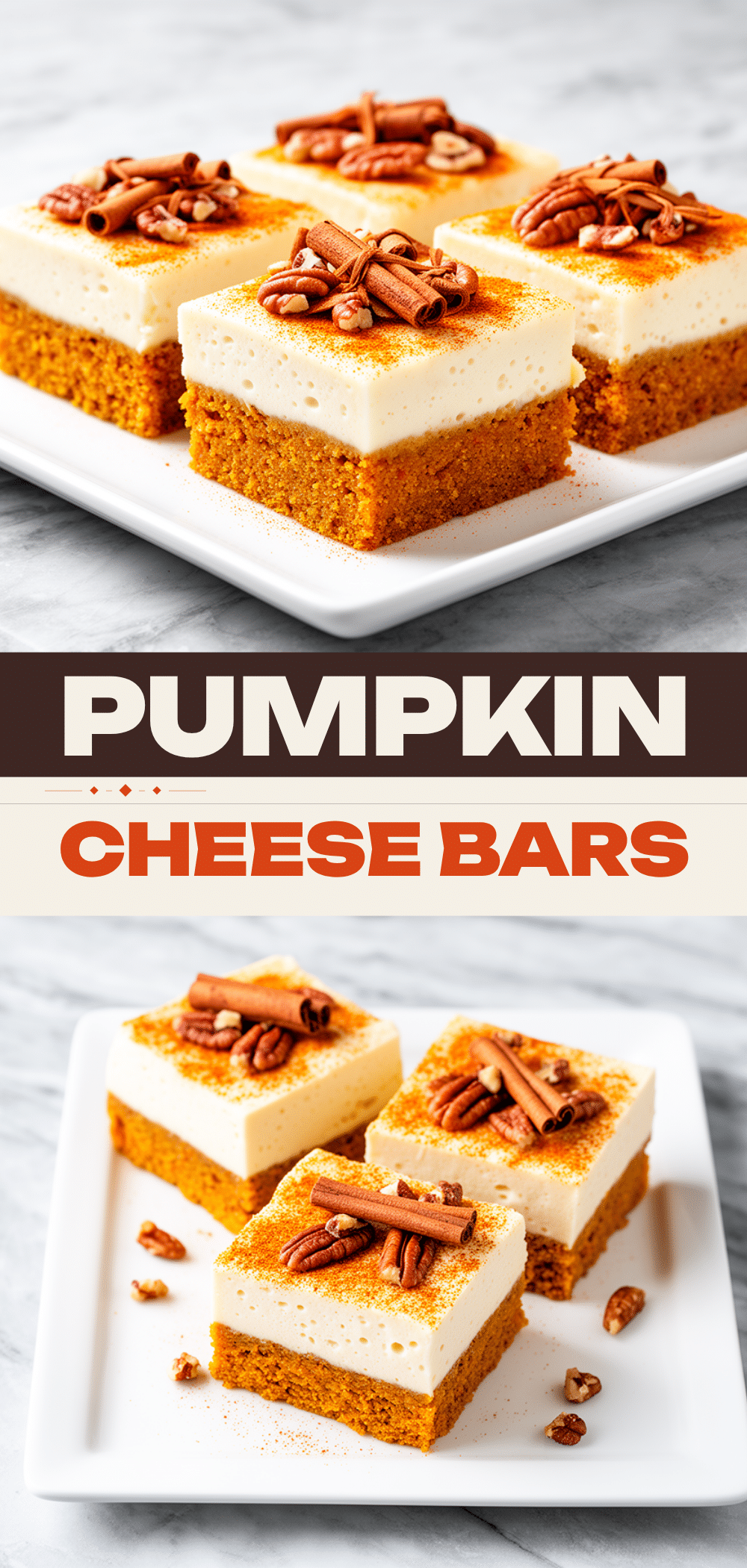 Fall Pumpkin Cream Cheese Bars: 4-Ingredient Easy Recipe 5 pumpkin cream cheese bars recipe