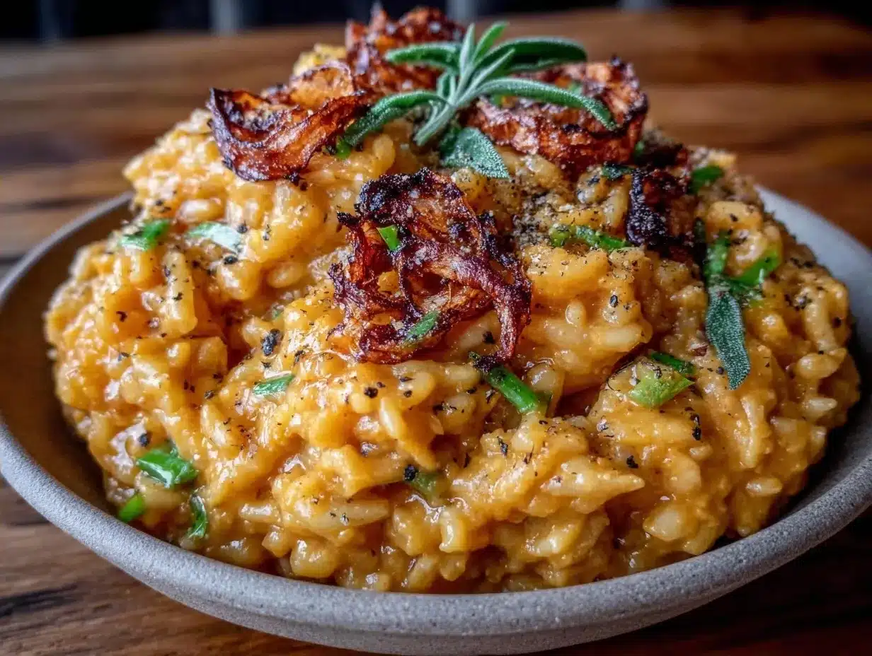 Pumpkin Dinner Risotto: Easy, Kid-Friendly Weeknight Meal 4 pumpkin dinner risotto preparation steps