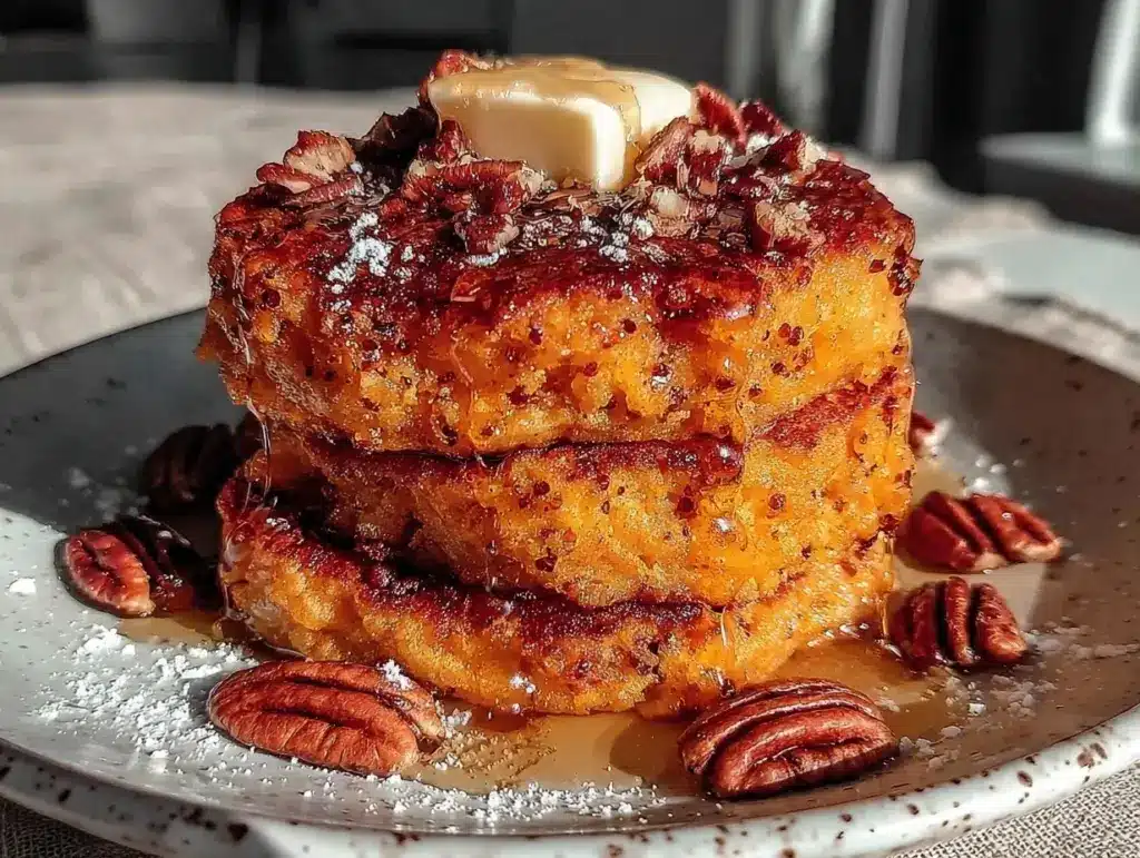 pumpkin pancakes - featured image