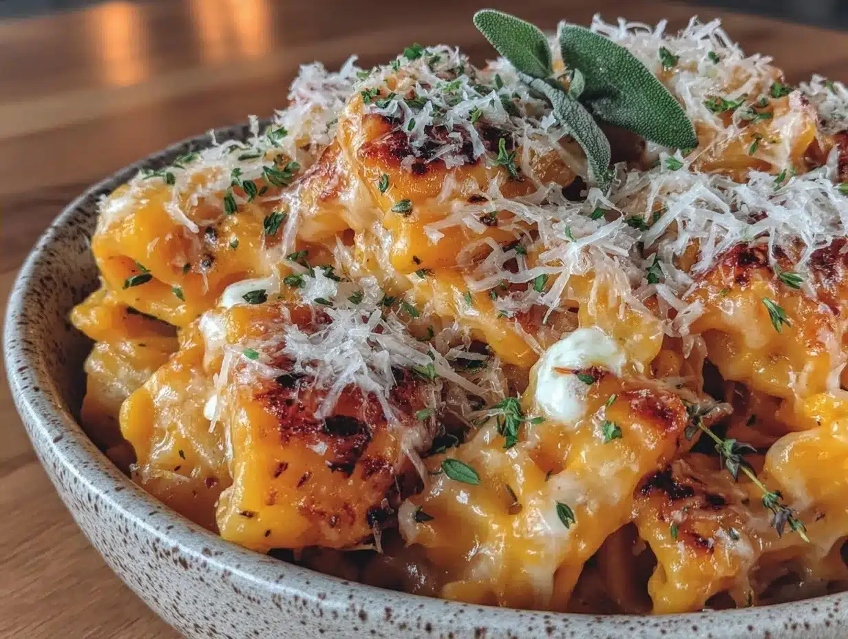 Pumpkin Pasta Bake: 5-Ingredient Budget Meal for Families 4 pumpkin pasta bake preparation steps