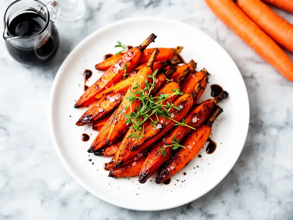 Roasted Balsamic Glazed Carrots: Easy Weeknight Side 4 roasted balsamic glazed carrots preparation steps