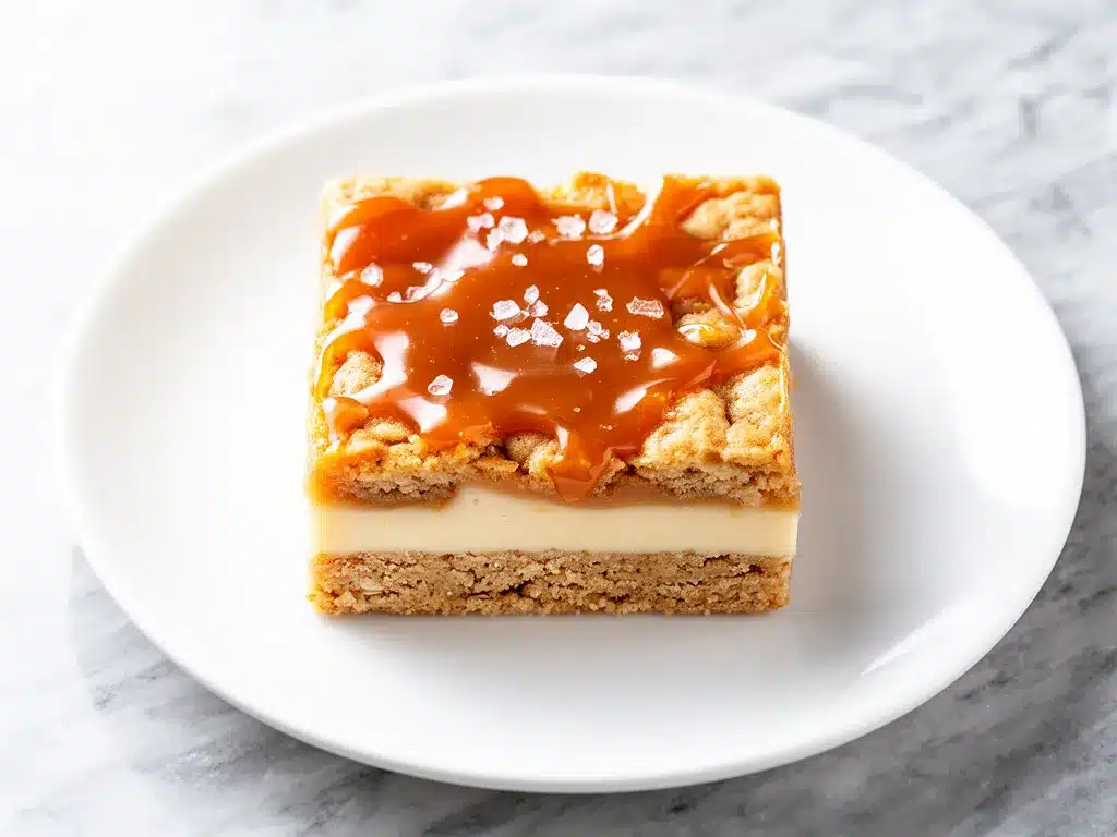 Salted Caramel Cookie Bars: 30-Minute Easy Dessert 4 salted caramel cookie bars preparation steps