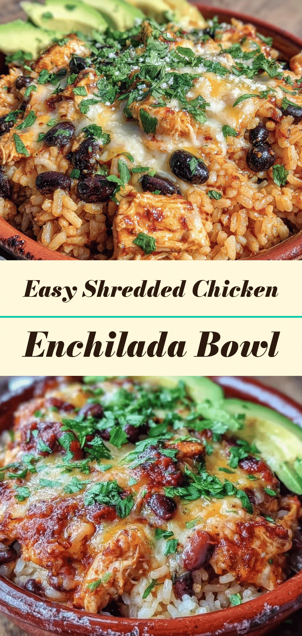Shredded Chicken Enchilada Bowl: Easy Budget Meal Prep 5 shredded chicken enchilada bowl recipe