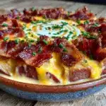 slow cooker cheesy potato soup - featured image