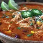 slow cooker chicken tortilla soup - featured image