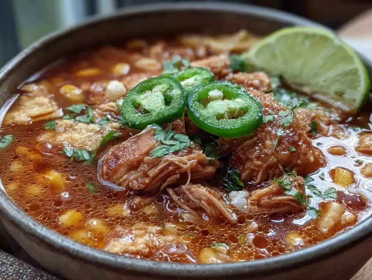 Slow Cooker Chicken Tortilla Soup: Best Easy Family Recipe 4 slow cooker chicken tortilla soup preparation steps