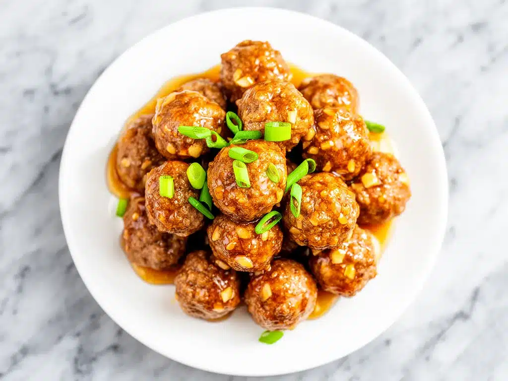 Slow Cooker Honey Garlic Meatballs: Easy Better-Than-Takeout Recipe 4 slow cooker honey garlic meatballs preparation steps