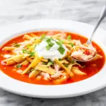 Spicy Chicken Enchilada Soup - featured image
