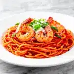 Spicy Shrimp Fra Diavolo Linguine - featured image