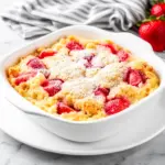 Strawberry Cheesecake Dump Cake - featured image