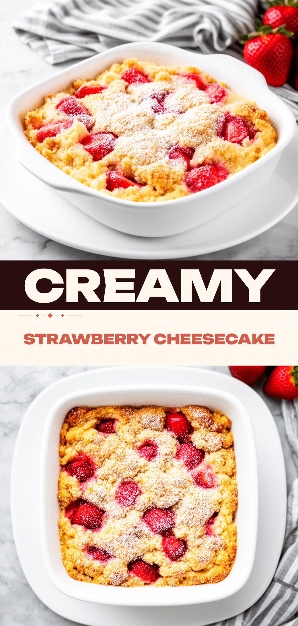 Strawberry Cheesecake Dump Cake: Easy 3-Ingredient Recipe 5 Strawberry Cheesecake Dump Cake recipe