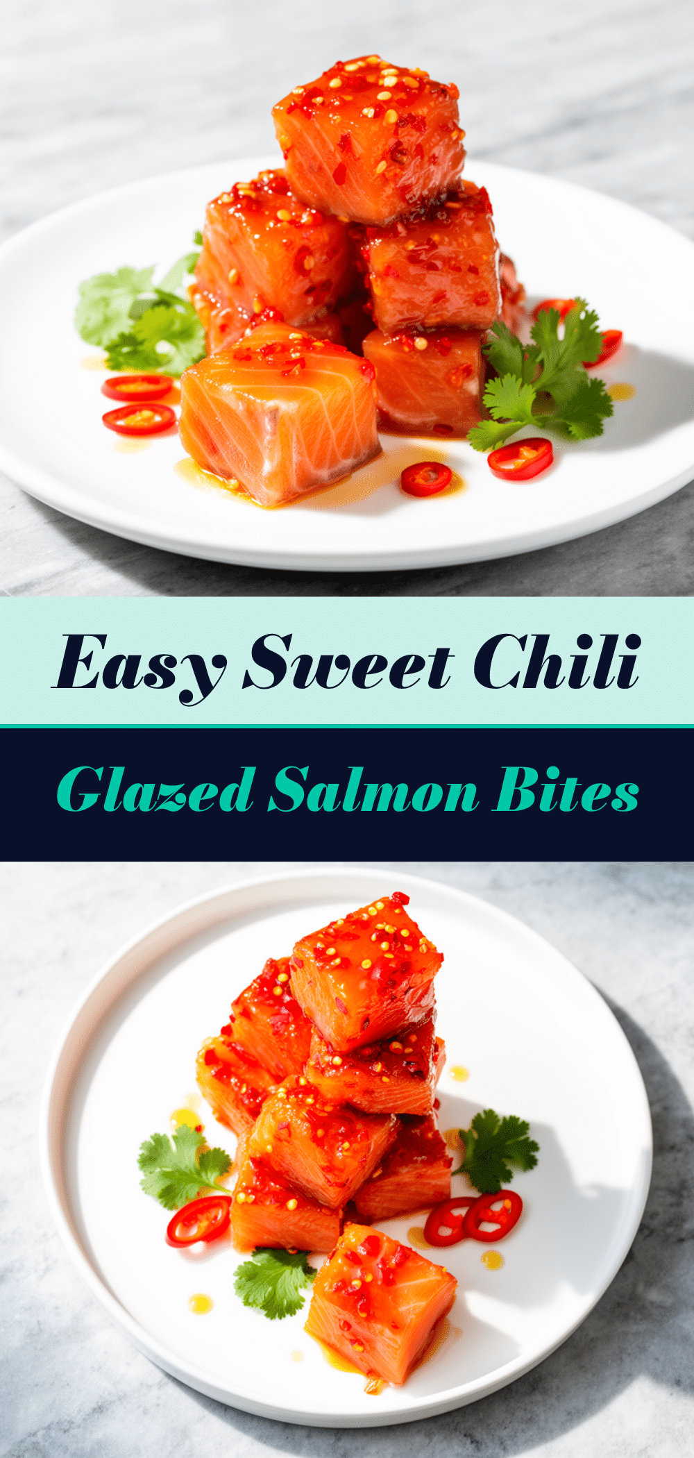 Sweet Chili Glazed Salmon Bites: 5-Ingredient Healthy Dinner 5 sweet chili glazed salmon bites recipe