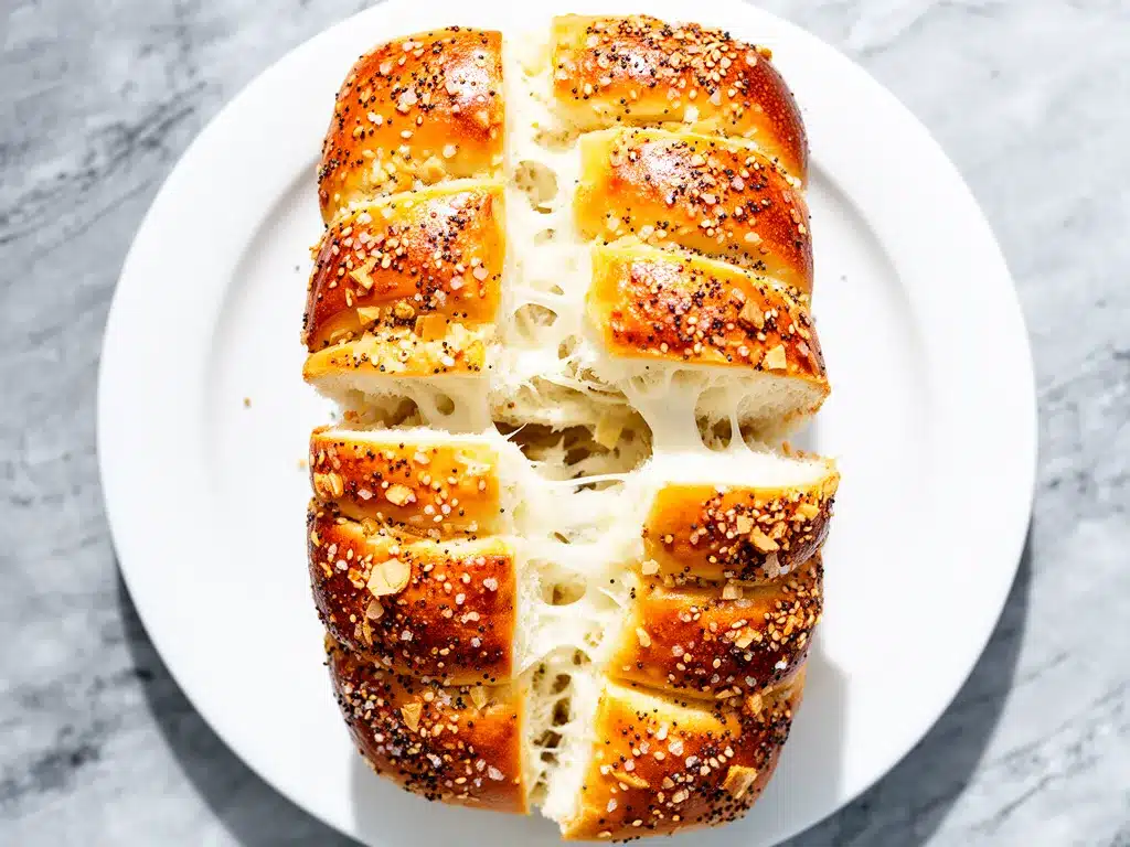 Tailgate Everything Bagel Pull-Apart Bread: 5-Ingredient Party Favorite 4 Tailgate Everything Bagel Pull-Apart Bread preparation steps