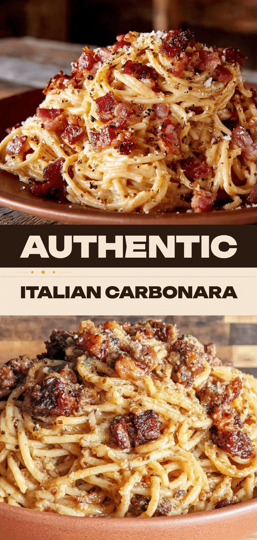 Authentic Italian Carbonara: Easy Recipe Kids Love to Make 5 Authentic Italian Carbonara recipe