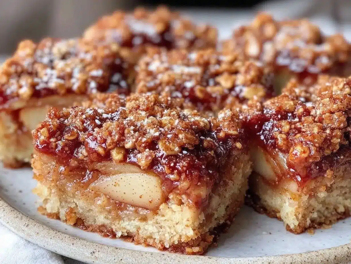 Chai Spiced Pear Crumble Bars: Easy Meal Prep 4 chai spiced pear crumble bars preparation steps