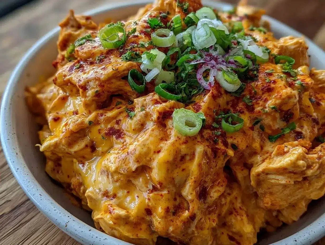 Creamy Buffalo Chicken Dip: Smoky Game Day Grill Recipe 4 creamy buffalo chicken dip preparation steps
