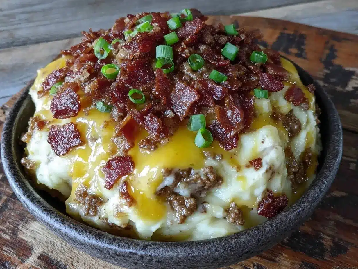 Creamy Cheeseburger Potato Soup: Make While Its Peak 4 creamy cheeseburger potato soup preparation steps
