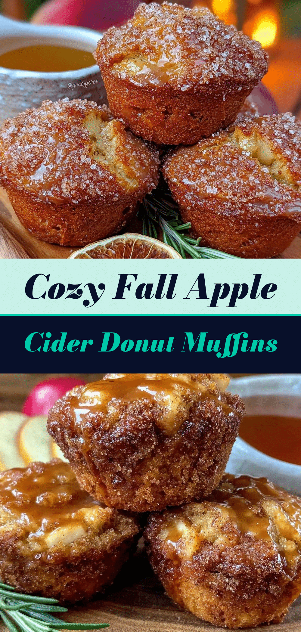 Fall Apple Cider Donut Muffins: High Protein Breakfast 5 fall apple cider donut muffins recipe