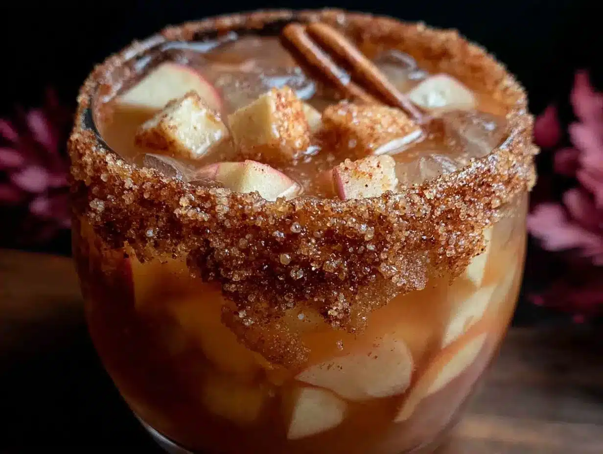 Fall Caramel Apple Cider Sangria: Easy Gluten-Free Recipe 4 fall caramel apple cider sangria preparation steps