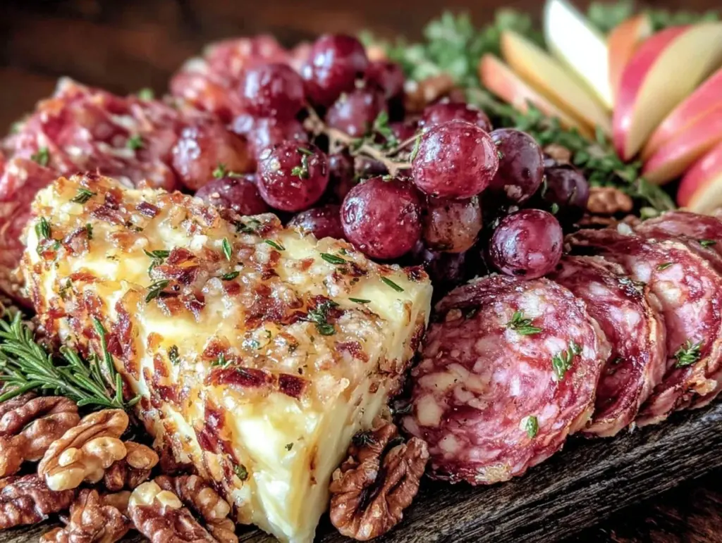 fall charcuterie board - featured image