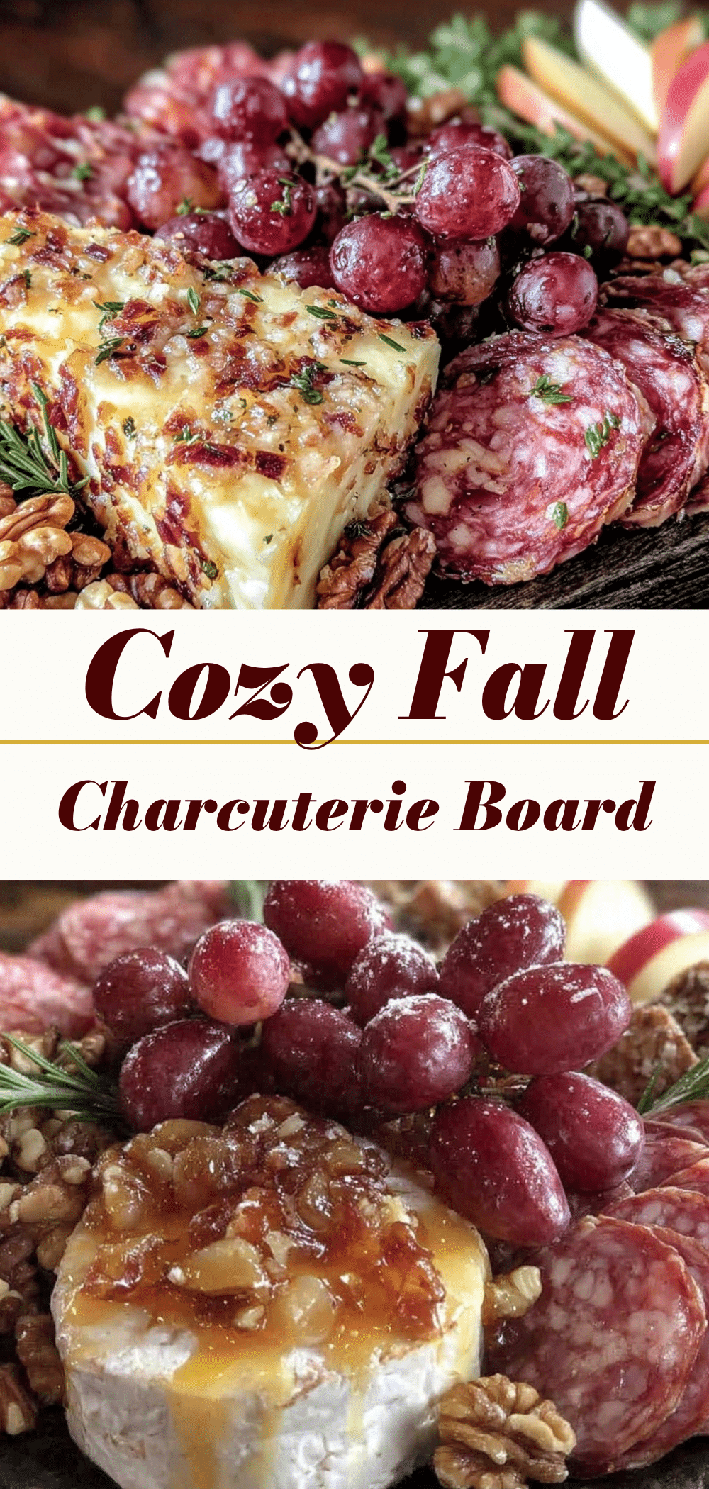 Fall Charcuterie Board: Easy 5-Step Honey Roasted Grapes 5 fall charcuterie board recipe