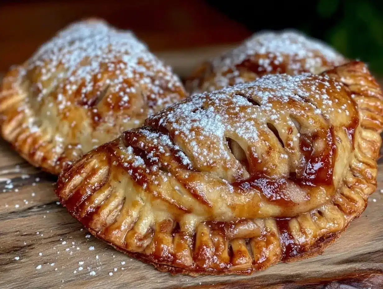 Fall Salted Caramel Apple Hand Pies: Easy 2-Serving Recipe 4 Fall Salted Caramel Apple Hand Pies preparation steps