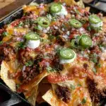 Football Party Sheet Pan Nachos - featured image