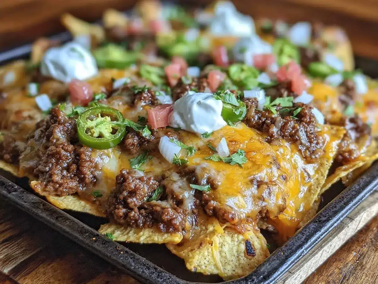 Football Party Sheet Pan Nachos: Best Game Day Dip 4 Football Party Sheet Pan Nachos preparation steps